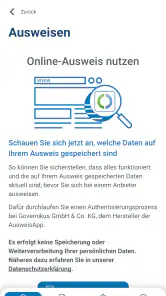 AusweisApp Bund screenshot