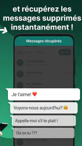 AUTO: Récupérez les messages screenshot