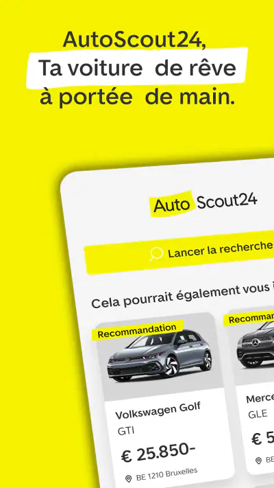 AutoScout24: Achat de voiture screenshot 1