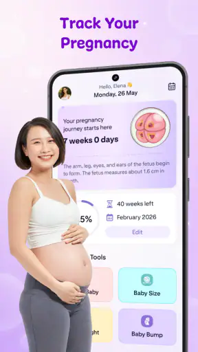 Baby Love : Pregnance Tracker screenshot 1