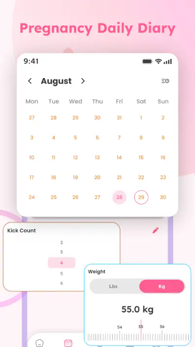 Baby Tracker - Pregnancy Care screenshot 1