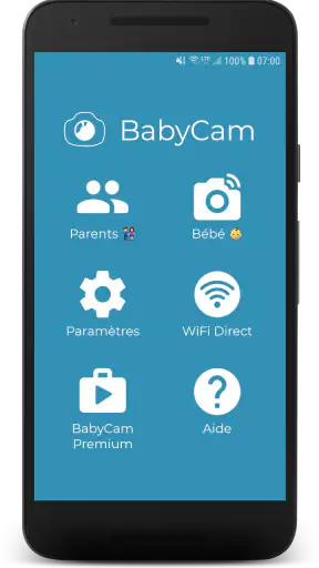 BabyCam - Caméra moniteur bébé screenshot 1