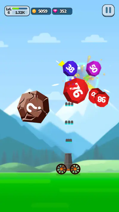 Ball Blast Cannon blitz mania screenshot 1