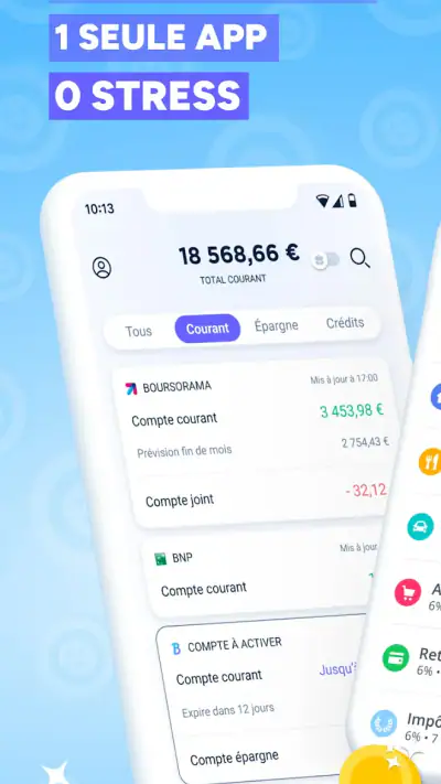 Bankin' : Gestion de budget screenshot 1