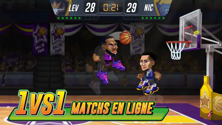 Basketball Arena: Jeu en Ligne screenshot 1