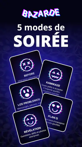 Bazarde · Jeu de soirée screenshot 1
