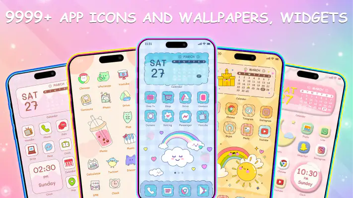 BeautyTheme: Icons & Widgets screenshot 1