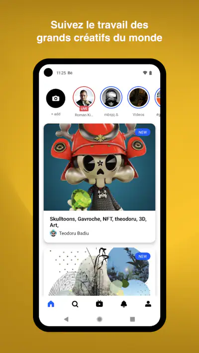 Behance – Creative Portfolios screenshot 1