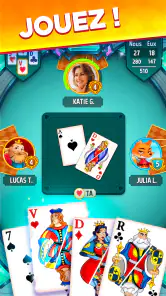 Belote & Coinche, jeu en ligne screenshot