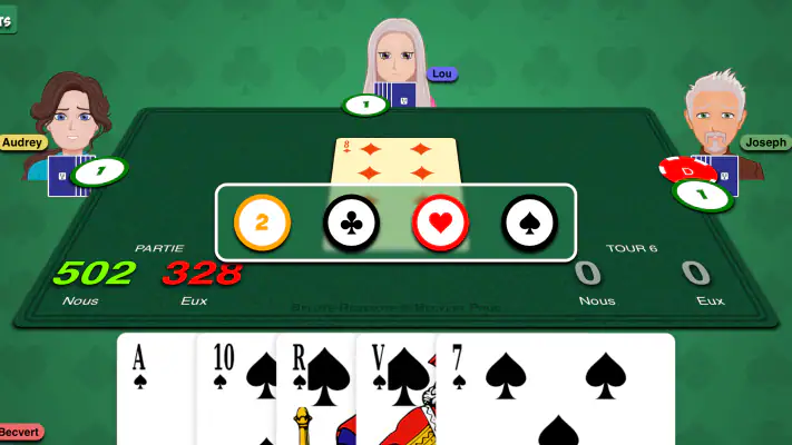Belote-Rebelote screenshot 1