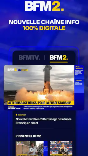 BFM TV - radio et news en live screenshot 1