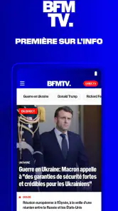 BFM TV - radio et news en live screenshot