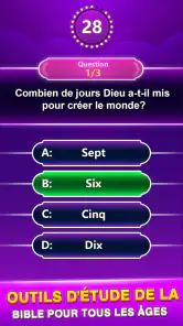 Bible Trivia - Quiz de Mots screenshot