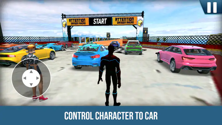 Big Ramp Jump - Super Car Race screenshot 1