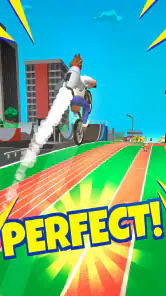 Bike Hop Cascades BMX de folie screenshot