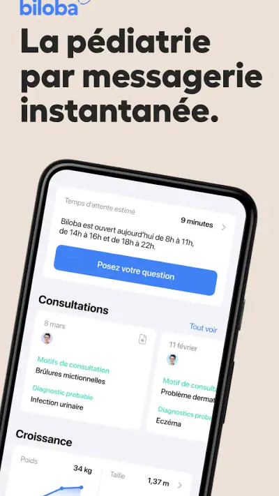 Biloba - Consultation Médicale screenshot 1