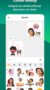 Bitmoji screenshot