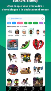 Bitmoji screenshot