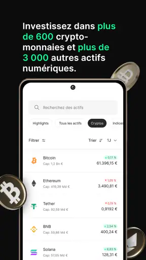 Bitpanda: Bitcoin, Crypto, ETF screenshot 1