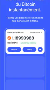 Bitstack : Épargner en Bitcoin screenshot