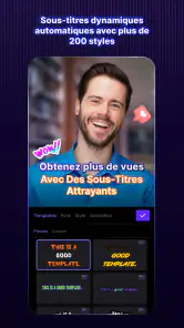 Blink Captions by Vozo AI screenshot