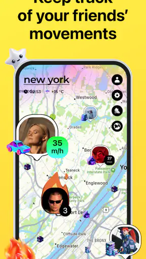 Blink — friends location screenshot 1