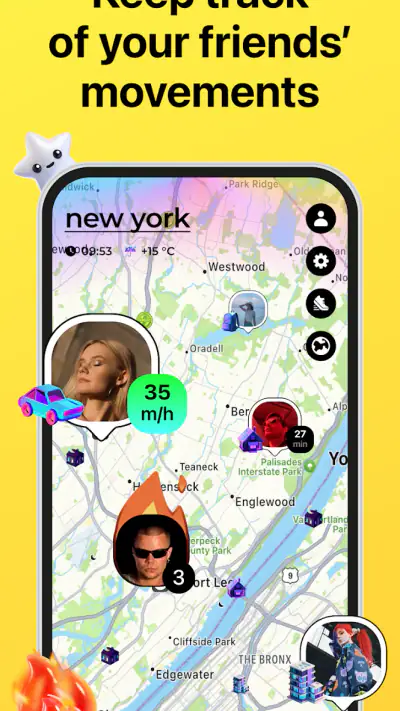 Blink — friends location screenshot 1