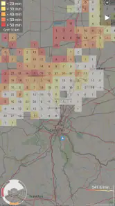 Blitzortung Lightning Monitor screenshot