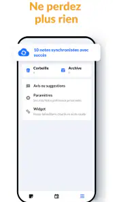 Bloc-notes, Note - Notein screenshot