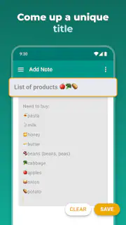 Bloc-notes - notes simples screenshot 8