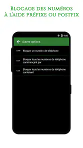 Bloqueur appels et SMS screenshot
