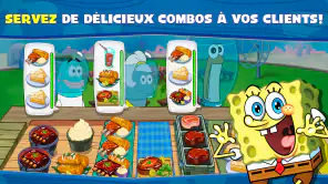 Bob l'éponge: Cuisine en Folie screenshot 1