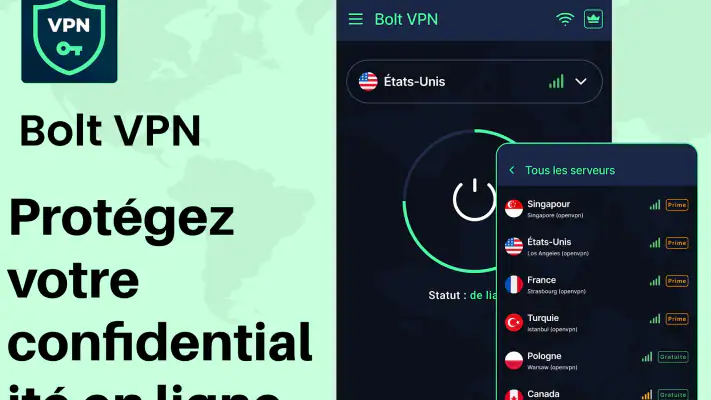Bolt VPN - Secure VPN Proxy screenshot 1
