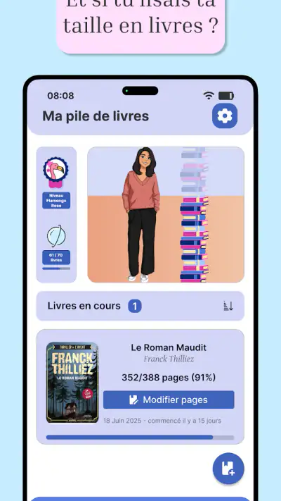 Book Nova : Suivi de Lecture screenshot 1