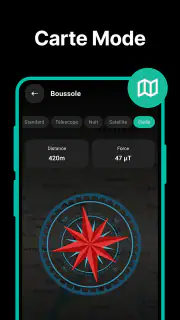 Boussole : Digital Compass App screenshot 4