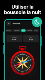 Boussole : Digital Compass App screenshot 6