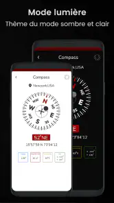 Boussole : Digital Compass App screenshot