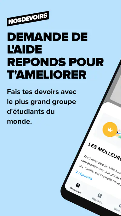 Brainly (nosdevoirs.fr) screenshot 1