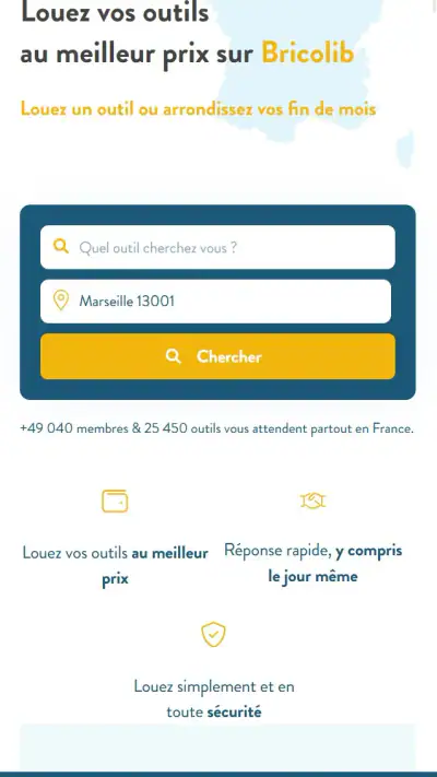 Bricolib screenshot 1
