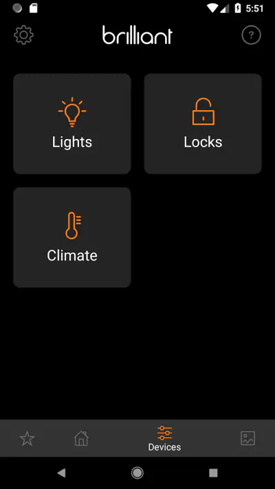 Brilliant Smart Home System screenshot 1