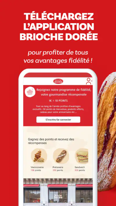 Brioche Dorée - L’app fidélité screenshot 1