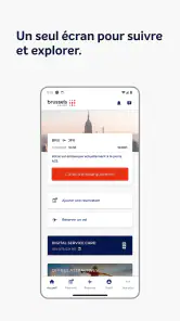 Brussels Airlines screenshot