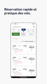 Brussels Airlines screenshot