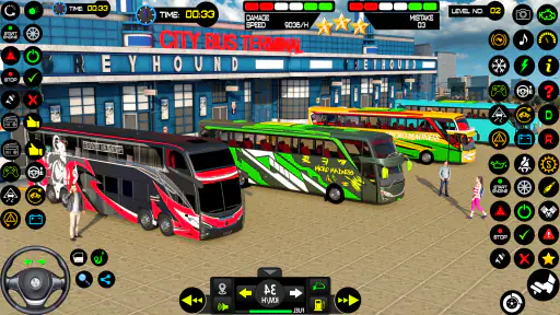Bus Game Flixbus Simulator 3d screenshot