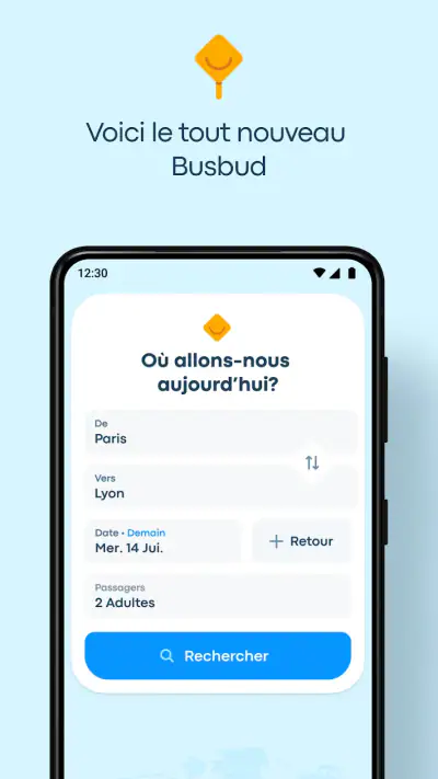 Busbud: Bus et Train partout screenshot 1