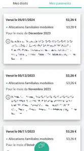 Caf - Mon Compte screenshot