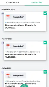 Caf - Mon Compte screenshot