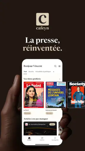 Cafeyn - Journaux & magazines screenshot 1