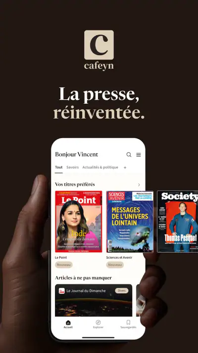 Cafeyn - Journaux & magazines screenshot 1