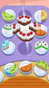 Cake Sort - Trier les gâteaux screenshot